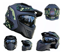 Casco Kombat Camo Verde Mate Talla L