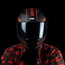CASCO ABATIBLE STORM KRIPTONITE ROJO XL