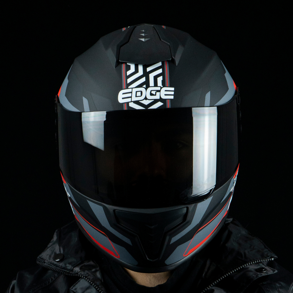 CASCO INTEGRAL FRANKIE HEXA ROJO L