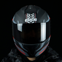 CASCO INTEGRAL FRANKIE HEXA ROJO XL