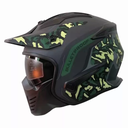 Casco Kombat Camo Verde Mate Talla L