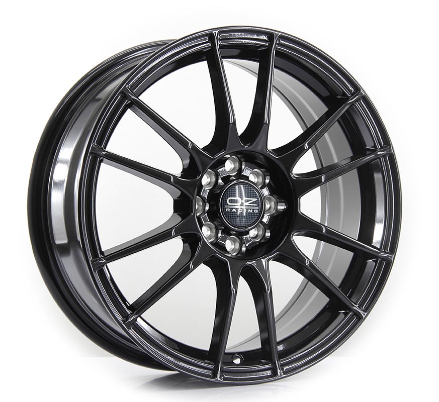 Rin 17 7 4X100/108 R1 711 Gloss Black ET35 CB73.1