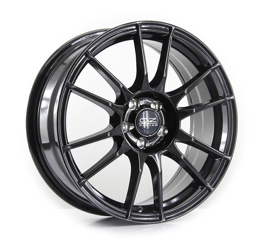 Rin 17 7 5X100 R1 711 Gloss Black ET35 CB73.1